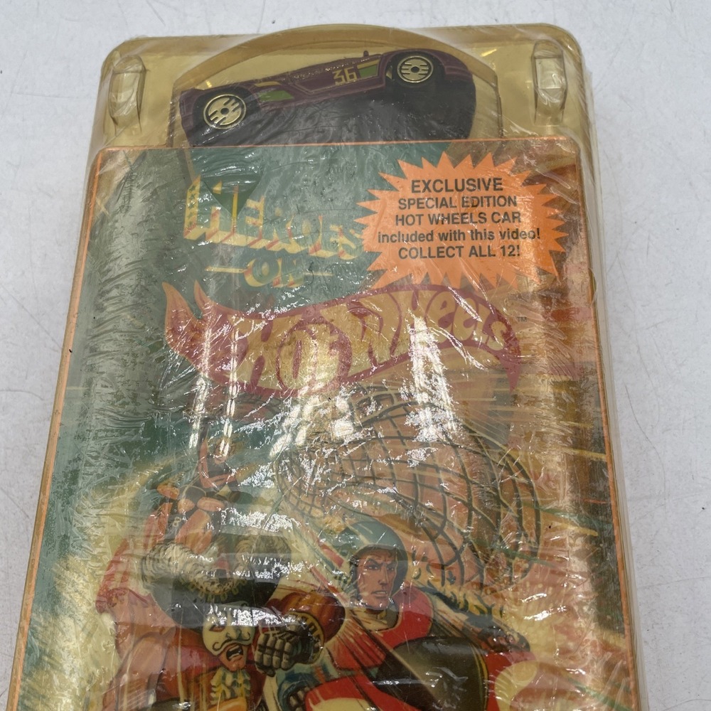 Heroes on Hot Wheels 1991 VHS Venice Carnival & Panic with Purple VW BUG 1:64 - Picture 4 of 5